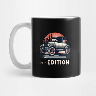 19th Edition Car Enthusiast Tee Mug